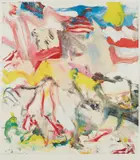 Willem de Kooning, Figure in Landscape VI