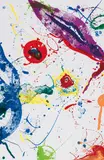 Untitled by Sam Francis, 1988, Lithograph in colors, on Waterleaf paper, the full sheet, sold Apr 2017