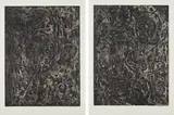 Alfonso A. Ossorio, Untitled III; and Untitled VII, 1984, Two etchings, on wove paper, with full margins