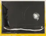 Yellow Jack by Helen Frankenthaler, 1987, Lithograph and stencil in colors, on Arches Cover paper, the full sheet, sold Apr 2017