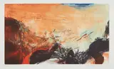 Zao Wou-ki, Untitled, 1978, Aquatint in colors, on Rives BFK paper, with full margins