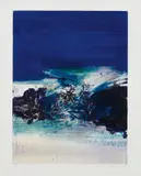 Zao Wou-ki, Untitled, 1981, Aquatint in colors, on Rives BFK paper, with full margins