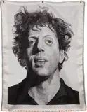Various Artists, Brooklyn Academy of Music Portfolio: four works by Robert Ryman, Chuck Close, Peter Halley and Suzan Pitt, 1990-91, Four works, including one aquatint, one lithograph, a silk tapestry in black and red and one animation cell, on wove and laid papers, with full margins and the full sheets