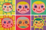 Donald Baechler, Coney Island, 1994, The complete set of six screenprints in colors, on wove paper, the full sheets