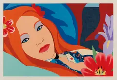 Lulu by Tom Wesselmann, 1982, Lithograph in colors, on Somerset paper, with full margins, sold Apr 2017