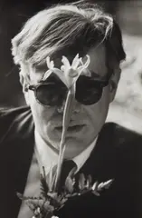 Andy Warhol by Dennis Hopper, 1962-63, Gelatin silver print, offered Apr 2017