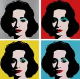 Deborah Kass, The Deb Suite, 2012, The complete set of four screenprints in colors, on Museum board, the full sheets