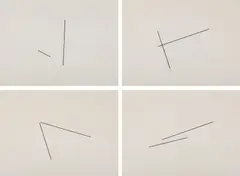 Etching with Aquatint (Radierung mit Aquatina) by Fred Sandback, 1976, Four aquatints, on Rives BFK France paper, with full margins,, sold Apr 2017