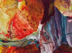 Ifrit by Gerhard Richter, 2014, Chromogenic print, flush-mounted to aluminum with metal strainer on the reverse (as issued), sold Apr 2017