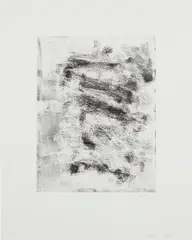 Christopher Wool, Untitled, 2005, Aquatint, on Strathmore 500 Bristol paper, with full margins