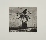 William Kentridge, Nose on a Horse Projection