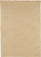 Ann Hamilton, Awaken, 2000, Embroidered woolen blanket, with accompanying printed poem, contained in the original gray linen portfolio