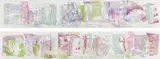 Carolee Schneemann, Monday; and Saturday, 1994, Diptych comprised of two screenprints in colors, on Rives BFK paper, the full sheets