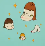 Yoshitomo Nara, Star Island, 2003, silkscreen in colours on paper