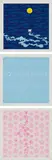 Snow Moon Flower by Takashi Murakami, 2002, The complete set of three screenprints in colors, 2002, on wove paper, with full margins, sold Apr 2017