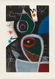 Joan Miró, Le Somnambule (The Sleepwalker), 1974, Etching and aquatint in colors, on Arches paper, with full margins