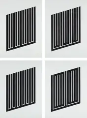 Untitled: four plates by Donald Judd, 1978-79, Four aquatints, on etching paper, with full margins, sold Oct 2017