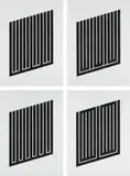 Donald Judd, Untitled: four plates, 1978-79, Four aquatints, on etching paper, with full margins