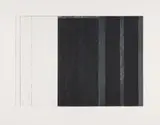 Brice Marden, Untitled, for Five Threes, 1976-77, Unique etching and aquatint, on Stonehenge paper, with full margins