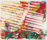 Flowers and Females by James Rosenquist, 1986, Monoprint and lithograph in colors with collage, on T.H. Saunders HP drawing paper and Arches 88 paper, the full sheet, sold Oct 2017