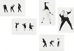 Men in the Cities by Robert Longo, 1990, The complete set of five lithographs, on Arches paper, with full margins, all contained in the original dark blue linen-, sold Oct 2017