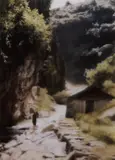 Ravine by Gerhard Richter, 1997, Cibachrome photograph, on paper mounted between Plexiglas plates (as issued), sold Oct 2017