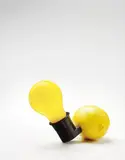 Joseph Beuys, Capri Batterie, 1985, Multiple comprising light bulb (Mazda) without the manufacturer’s inkstamp, plug socket, and exchangeable lemon, contained in the original wooden box