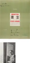 A Poster Within a Poster; and Cover for "Marcel Duchamp: A Retrospective Exhibition" by Marcel Duchamp, 1963, Offset lithograph in colors, on wove paper, the full sheet, folded (as issued), together with the paperback catalogue fo, sold Oct 2017