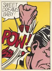 Roy Lichtenstein, Sweet Dreams Baby!, from Eleven Pop Artists, Volume III, 1965, Screenprint in colors, on wove paper, with full margins
