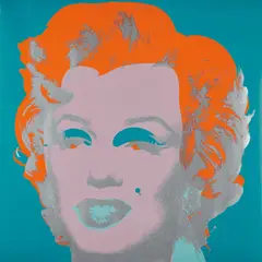 Andy Warhol, Marilyn, 1967, Farbserigraphie auf leichtem Karton