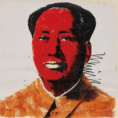 Andy Warhol, Mao, 1972, Screenprint in colours, on Beckett High White paper, the full sheet,