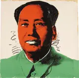 Mao by Andy Warhol, 1972, Screenprint in colours, on Beckett High White paper, the full sheet,, sold Oct 2017