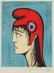 Marianne by Bernard Buffet, 1988-89, Lithograph in colors, on wove paper, with full margins, offered Oct 2017