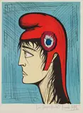 Bernard Buffet, Marianne, 1988-89, Lithograph in colors, on wove paper, with full margins
