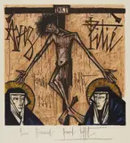 Bernard Buffet, Ayez Pitié (Have Mercy), by Charles Sorlier, 1961, Lithograph in colors, on Arches paper, with full margins
