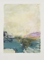 Untitled by Zao Wou-ki, 1991, Lithograph in colors, on Rives BFK paper, with full margins, sold Oct 2017