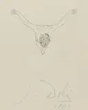 Salvador Dalí, Manifeste mystique (Mystic Manifesto): one plate