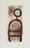 Joan Miró, La Creole (The Creole), 1958, Etching and aquatint, on Arches paper, with full margins