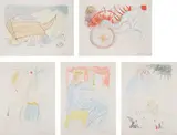 Our Historical Heritage by Salvador Dalí, 1975, The complete set of 11 etchings with stencil hand-coloring, on Arches paper, with full margins, contained in the origina, sold Oct 2017