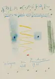 Sala Gaspar poster by Pablo Picasso, 1961, Lithograph in colors, on Rives BFK paper, the full sheet, sold Oct 2017