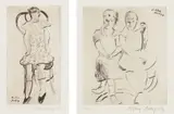 Milton Avery, Little Girl; and Helen and Lily