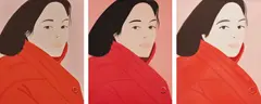 Brisk Day Series by Alex Katz, 1990, The complete set of three prints, including one woodcut, one aquatint and one screenprint in colors, on various wove pap, sold Oct 2017