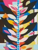 Beatriz Milhazes, O Passeio em Rosa e Marrom (The Ride in Pink and Brown), 2016, Screenprint in colors, on wove paper, the full sheet