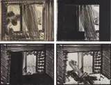 In the Museum of Modern Art by Howard Hodgkin, 1979, The complete set of four soft-ground etchings, three on Rives BFK mould-made paper and one on Hodgkinson handmade paper,, sold Oct 2017