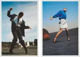 Robert Longo, Untitled (Men in the Cities-5); and Untitled (Men in the Cities-20), from Men in the Cities, 2005, Two archival pigment prints in colors, on wove paper, with full margins