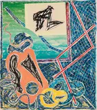 Shards Variant Ia, from Shards by Frank Stella, 1982, Offset lithograph and screenprint in colors, on Arches Cover paper, the full sheet, sold Oct 2017