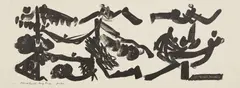 David Smith, Untitled (Family), 1954, Lithograph, on wove paper, with full margins