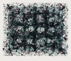 Sam Francis, Untitled, 1979, Lithograph in colors, on Fabriano Artistico, with full margins