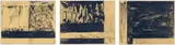 Günther Förg, Formen, 1987, The complete set of five lithographs in colors, on Rives BFK paper, with full margins