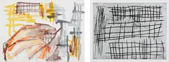 Alba by Günther Förg, 1996, Two lithographs (one in colors), on wove paper, the full sheet and with full margins, folded (as issued), all contained , sold Oct 2017
